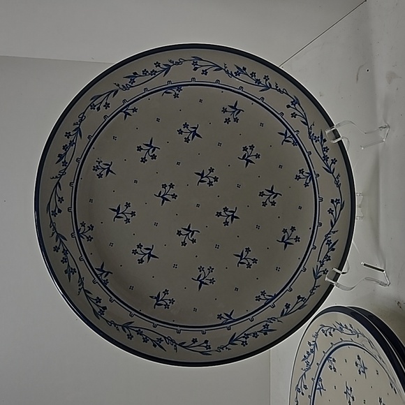 VINTAGE Sango Provence 260 Boquet Blue Dinner Plate BEAUTIFUL - Picture 2 of 4